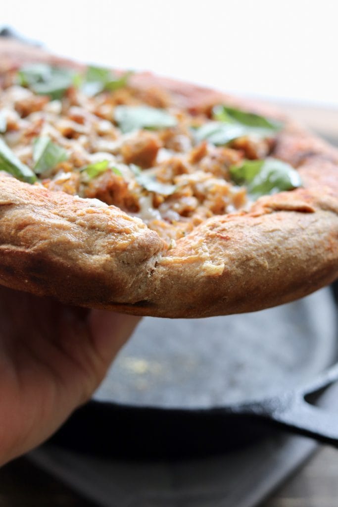 Cast-Iron Pizza With Fennel and Sausage Recipe